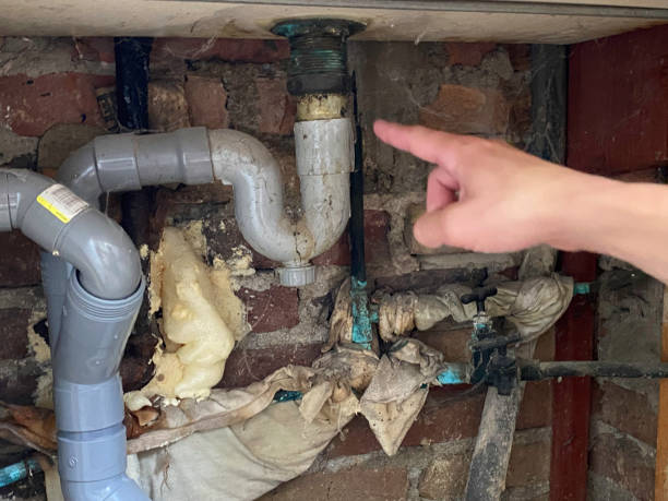 Water damage restoration process in Prairie City, IA